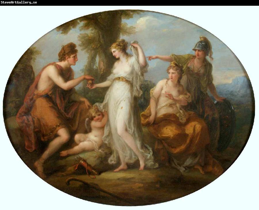 Angelica Kauffmann El juicio de Paris